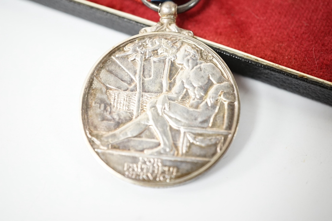 Eleven mainly WWII medals, including